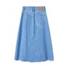 Navigare Italia Women's Casual Denim A-line Skirt
