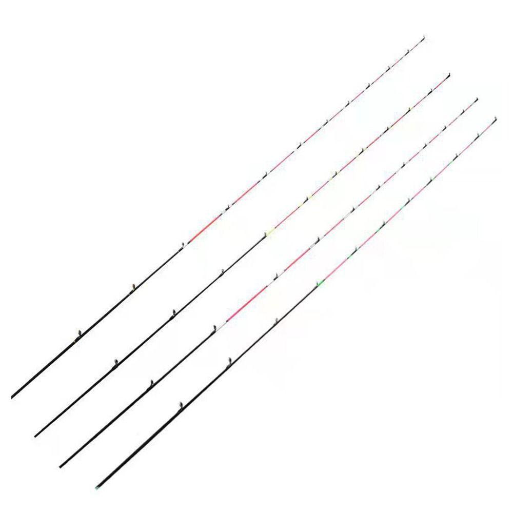 Fiberglass/Carbon Half-titanium Fishing Rod Tip Retractable Half/All Titanium Alloy Carbon Fiber Spinning Portable