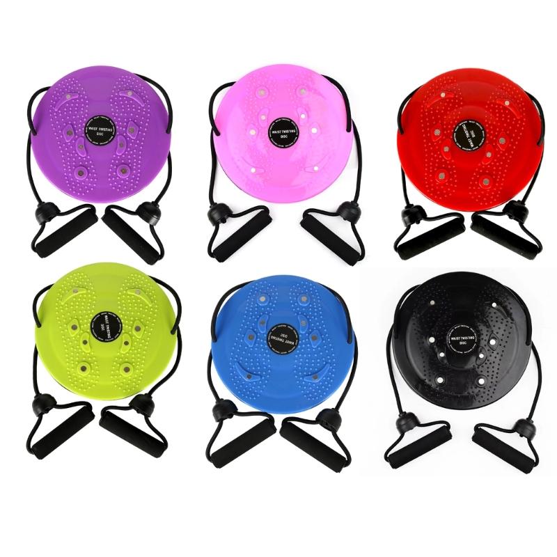 Twist Waist Disc Balance Board with Drawstrings, Body Shaping Waist Twisting Disc Fitness Waist Wriggling Plate