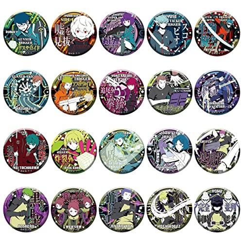 Большой значок-пины World Trigger -TRIGGER- VOL.3 КОРОБКА (20 штук)