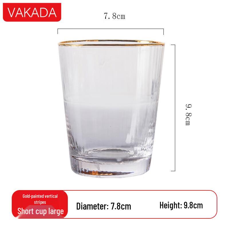 VAKADA Borosilicate Glass Multi-Use Beverage Cup