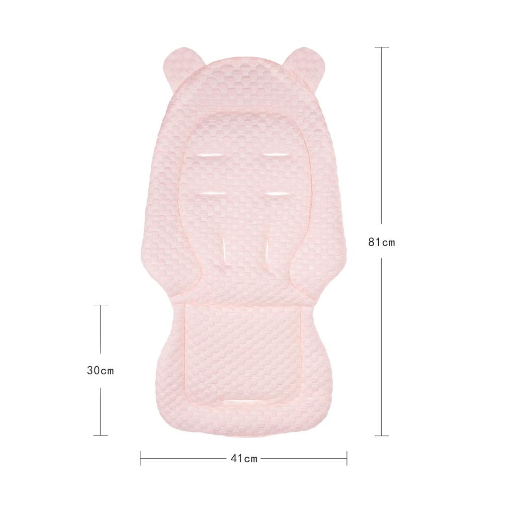 Baby Stroller Cushion for Newborns, Car Seat Protective Mat, Easy Installation, Soft, Breathable, Thick Cotton, Suitable for High Chairs, Multi-purpos