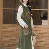 Qipao Inspirat de Hanfu Toamnă/Iarnă 2025: Set Vestă și Rochie Retro