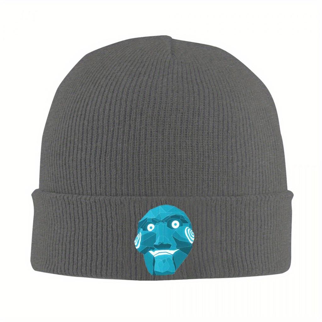 Saw Billy The Puppet Geometric Knitted Caps for Women Men Skullies Beanies Winter Hats Horror Movie Billy Crochet Melon Cap