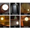 Human Body Induction Led Rechargeable Magnetic Matte Night Light Rechargeable Led Wireless Energy-Saving Body Induction Lamp 8LED, 3 Colors Change