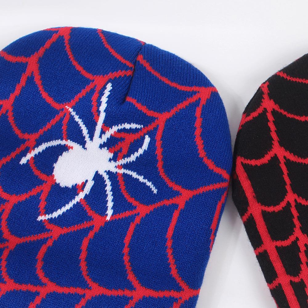Hat Cool Spider Webs And Spiders Patterns Unisex Warm Knitted Hatsbeanie