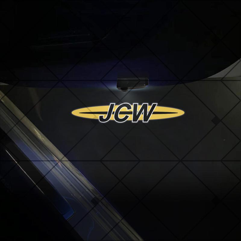 

1/2Pcs For Mini Cooper S JCW Paceman R56 R59 F57 Countryman Logo Car HD Projector Lamp LED Auto Door Welcome Light Accessories 1PCS