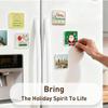 1/10 Pcs Clear Acrylic Blank Magnets Smooth Surface Strong Magnetic Back Perfect For Diy Crafts Fridge Decoration Projects