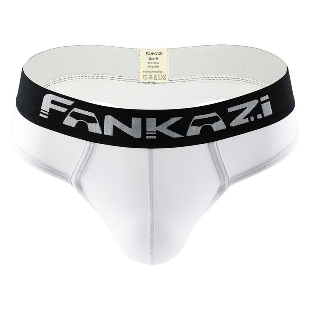 Men's Underwear, Youth Solid Color Sexy Underwear, Low Waisted Thong