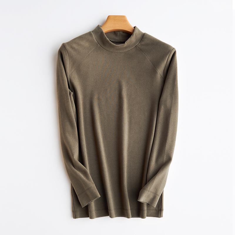 

Мужская самонагревающаяся бархатная рубашка с длинным рукавом и начесом, водолазка для осени/зимы L (Weight 100-120 Jin)