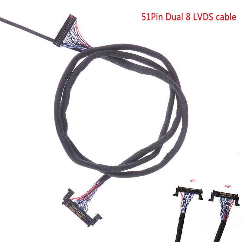 Fir-E51Pin Lvds Kabel 2 Kanály 8-Bit 51 Pinů 51Pin Duální 8 Lvds Kabel Lcd Panel