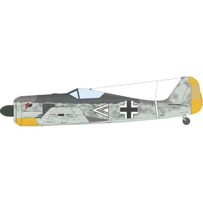 Maquette Avion - EDUARD - Fw 190a-3 Weekend Edition - Échelle 1:48 - Weekend Edition - Réf. 84205