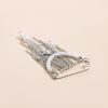European and American Jewelry, Exaggerated Personality, Multi-fringed Mango Star Cone Element Brooch, Fashionable Pearl Waist Pin