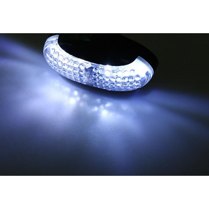 4LED 12V/24V Car Trailer Truck Clear Side Marker Indicator Light Lorry Lamp Amber + Red /Red / Amber / White