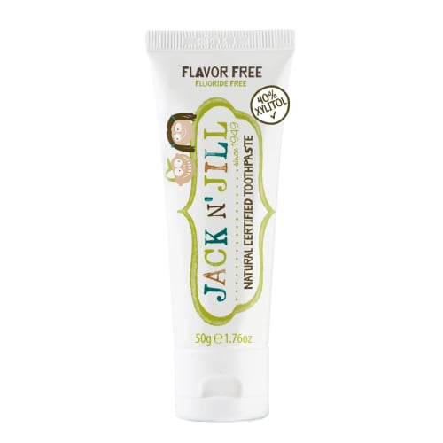 Jack N Jill Natural Toothpaste Flavor Free 50g x 2 Packs
