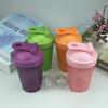 400ML Water Cup Sport Outdoor Bottle Cup Colorful Albumen Powder Stirring Cup Gift Kettle