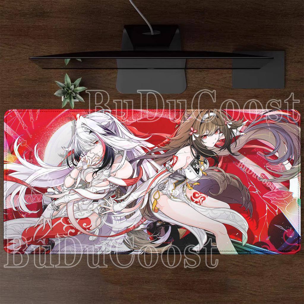 New Character Sexy Ye Shunguang Mouse Pad Anime Girl Zenless Zone Zero ZZZ Gaming Nonslip Base Mousepad Office Keyboard Desk Mat