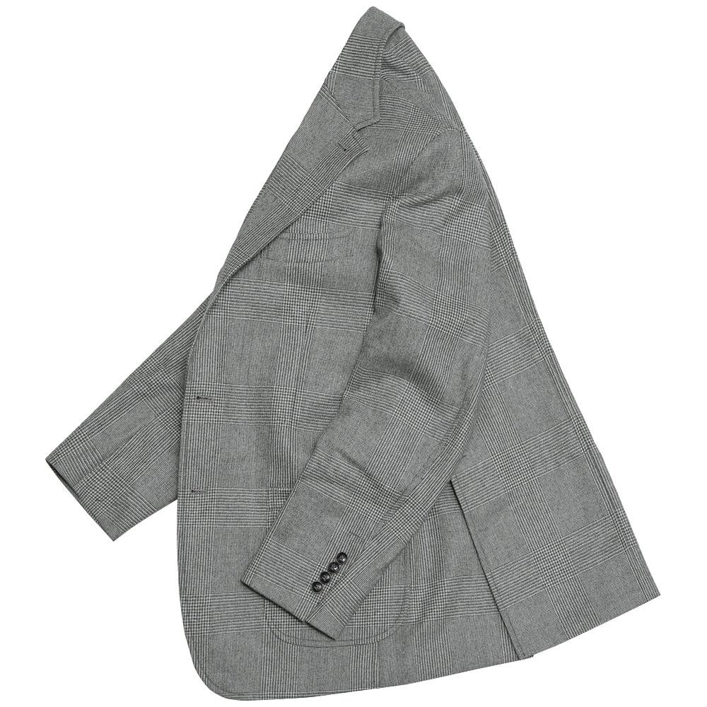 Sortie 410 Glen Check Wool Jacket (Gray)