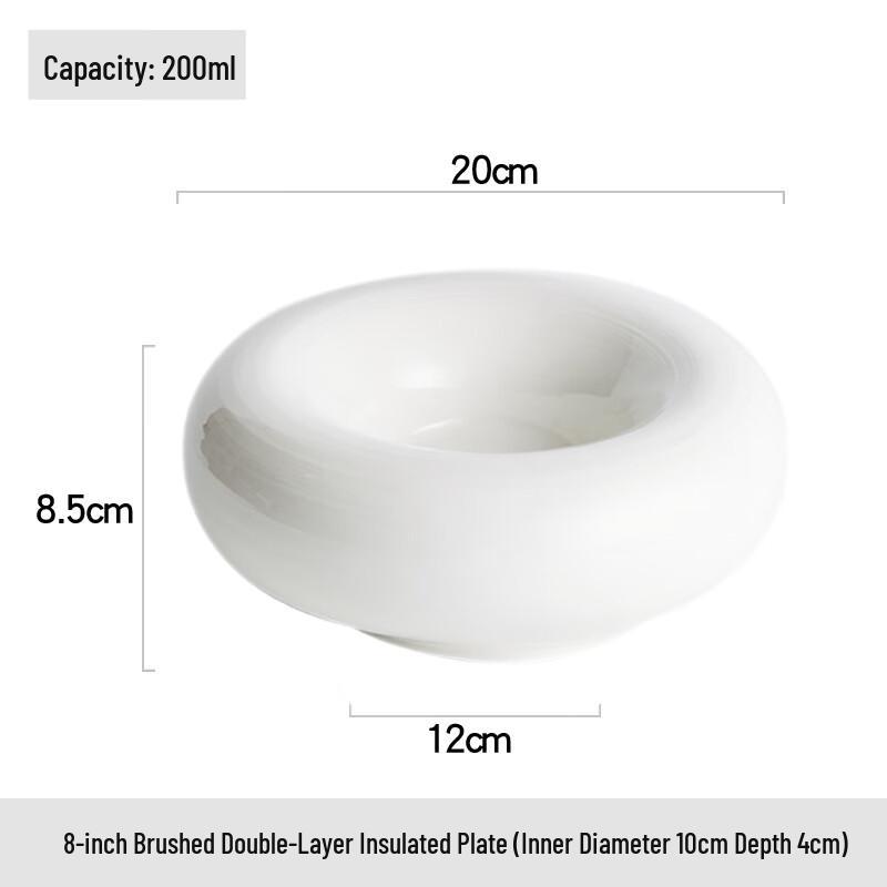 Nordic Ceramic Insulated Serving Plate
