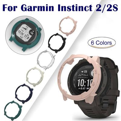 Viedpulksteņa aizsargapvalki Gadījumi priekš Garmin Instinct 2 TPU Aizsargapvalks Rezerves pulksteņa piederumi priekš Garmin Instinct 2S