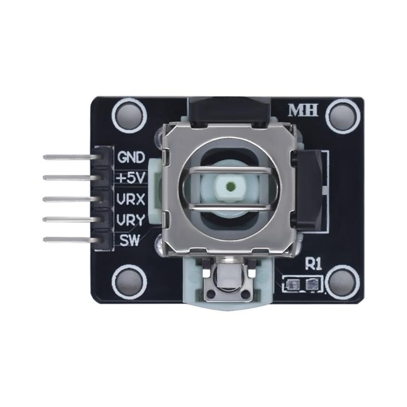 Double Axises Joystick for 2 5V Game Control Rod Sensor 2.54mm Pin Control Lever Sensor GameController Sensor Board