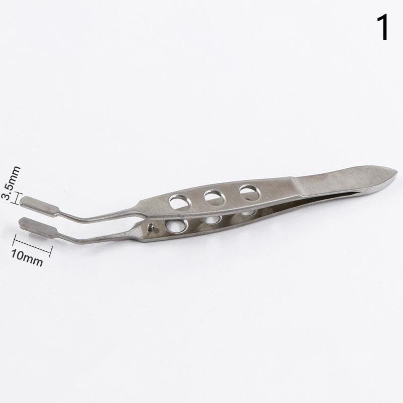 Meibomian Massage Tweezers Eye Surgery Clamp Gland Flap Eyelid Forceps Stainless Steel Titanium Alloy Eyelid Surgery Tool