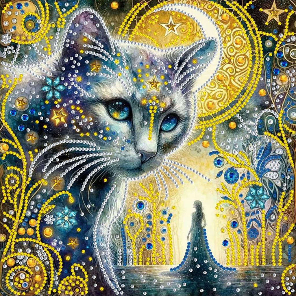 Diamond Painting, Special-Shaped Diamond Painting, Handmade Sticker Material Package 30 * 30 Diamond Sticker Diy Decorative Painting Cross-Border