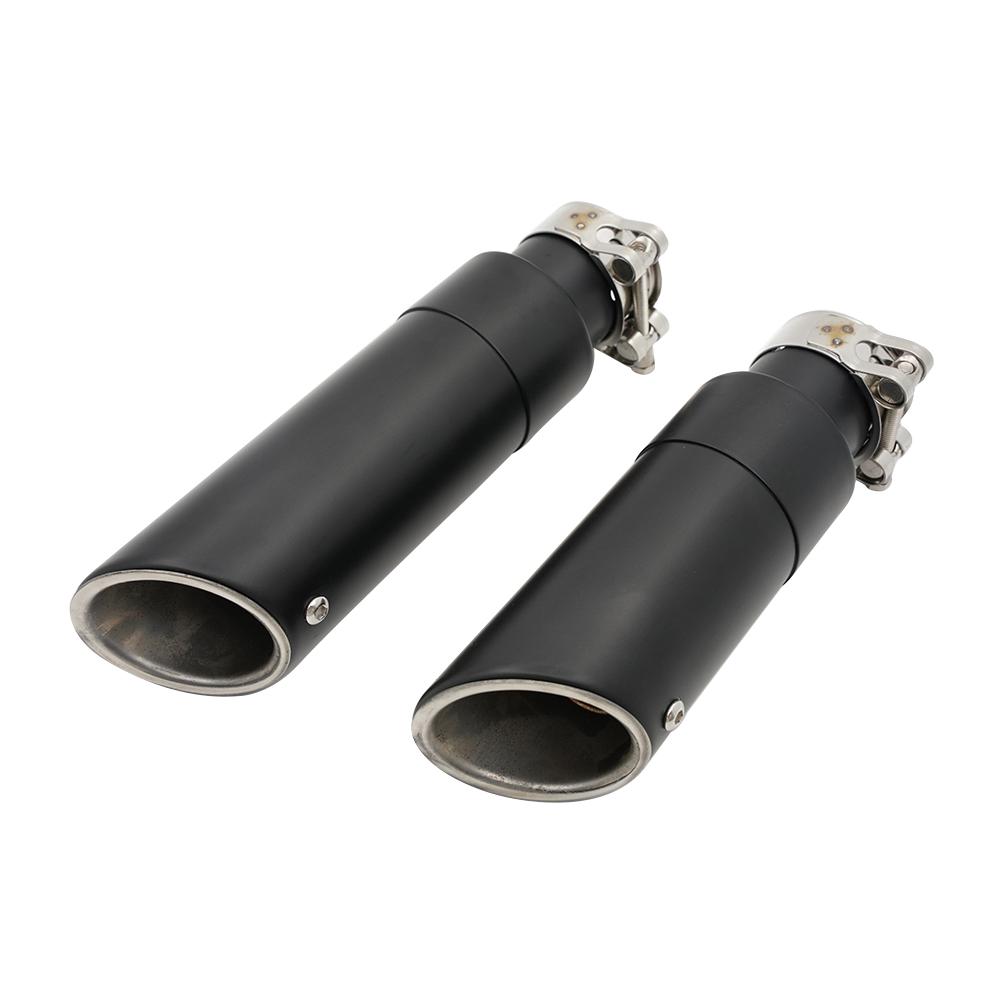 

Short Muffler Pipe Tube Tail Tip Section Exhaust System For Indian Scout Bobber 60 Rogue 20th 2015 - 2023 Motorcycle Accessories чёрный