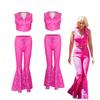 Trendiges Barbie Ken Filmcharakter Cosplay Outfit Polyester, Personalisierte Streetwear, In Mehreren Größen Erhältlich