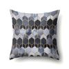 Nordic Style Ins Marble Polyester Pillowcase Car Decoration Home Printed Waist Cushion Pillowcase
