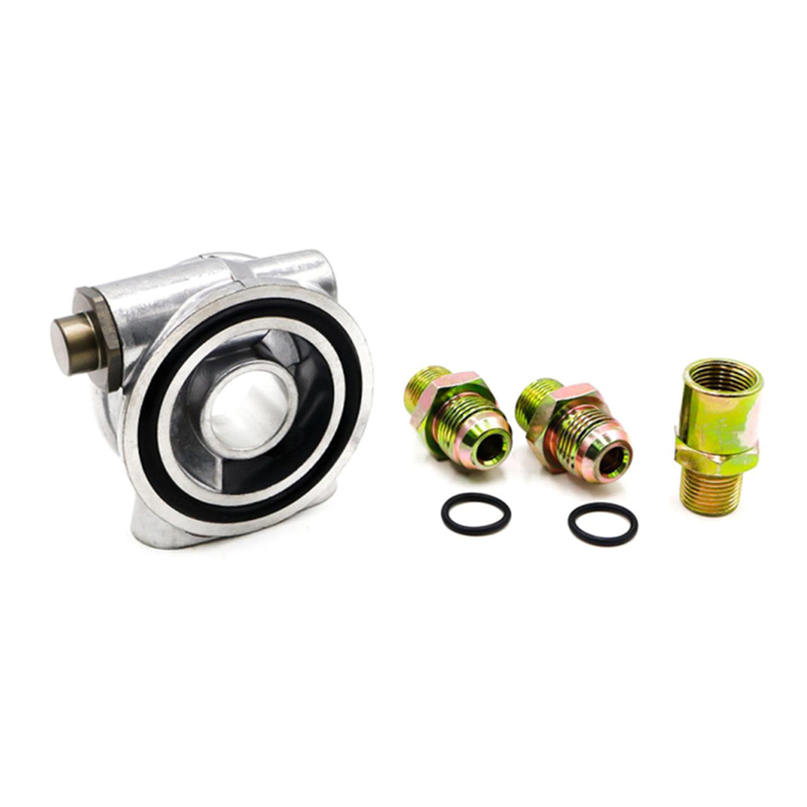 

High Performances Oil Temperature And Pressure Sensor Adapter Plate Filter Suitable For Vehicles Easy Gauge Installation 1