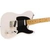 Squier by Fender Classic Vibe 50s Telecaster Electric Guitar White Blonde with Soft Case
