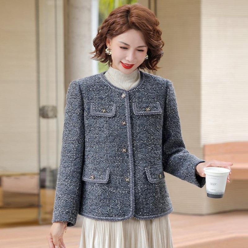 New high-end coat autumn woolen top coat women