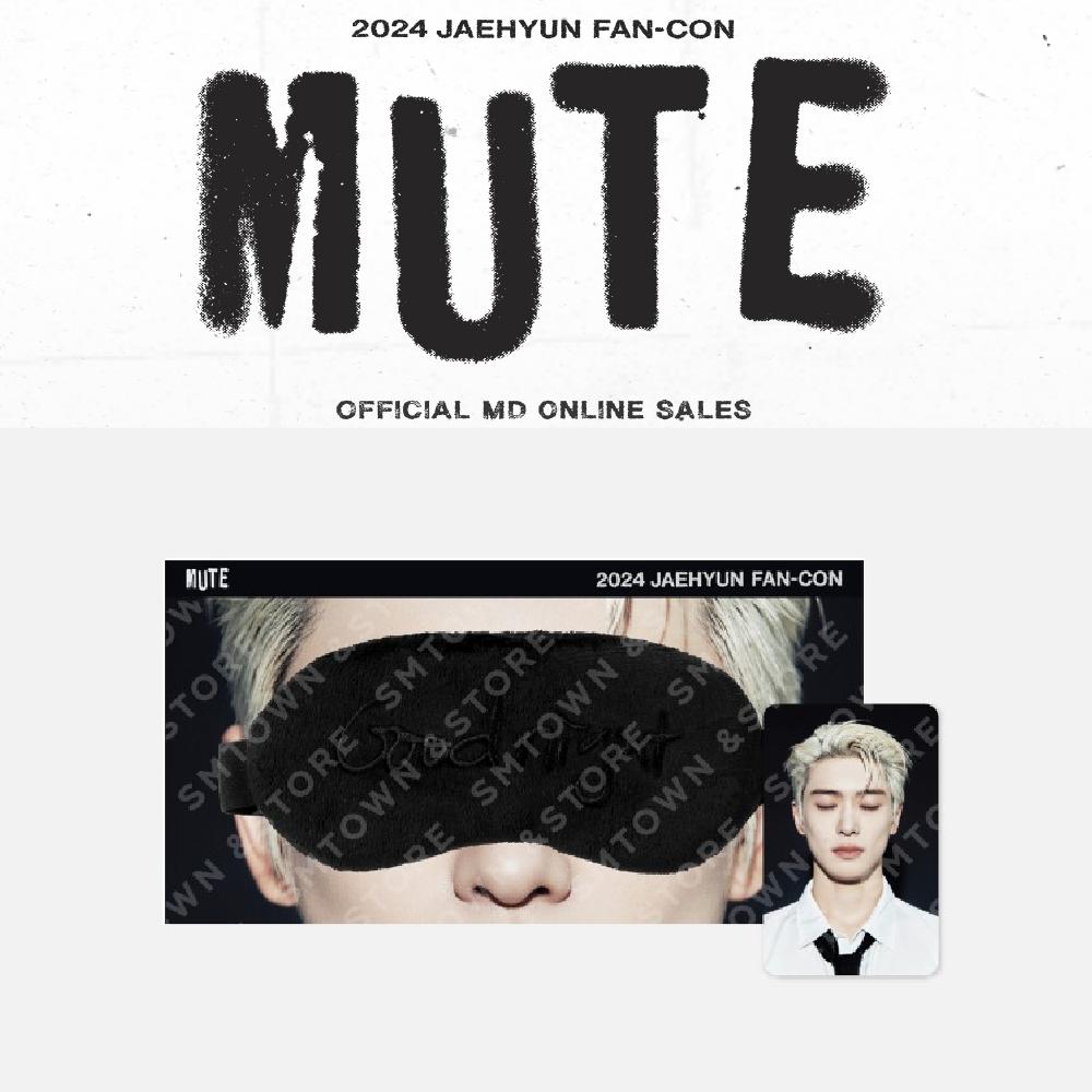 

Предварительный заказ 2024 JAEHYUN Fan Con MUTE Sleep Mask Set