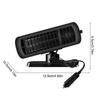 Portable Heater For Car Windshield Defroster Rotatable Car Air Heater Car Plug-In Heater Versatile Windshield Heater For Car