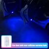 Courtesy Door Light Anti-Collision LED Signal Lamp Lights Colorful Flashing Car Door Welcome Light For Car Interior Atmosphere