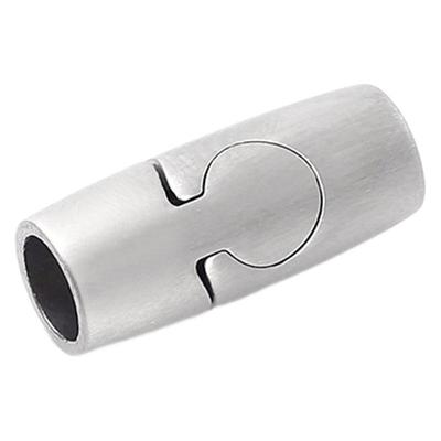 Stainless Steel Magnetic Clasp Hole 6Mm 8Mm Leather Cord Clasps Magnet Lace Buckle Diy Jewelry Making Bracelet Supplies