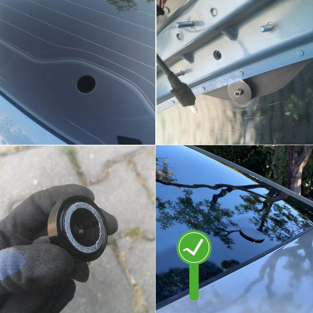 Mirhua Kit utan Bakrutetorkare, Bakrutetorkare (Svart) Kork, Håltätning, Universalkork, Torkararmshylsa,