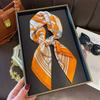 New small square scarf silk scarf women's summer versatile scarf headband silk scarf scarf temperament advanced neck protection spring and autumn thin