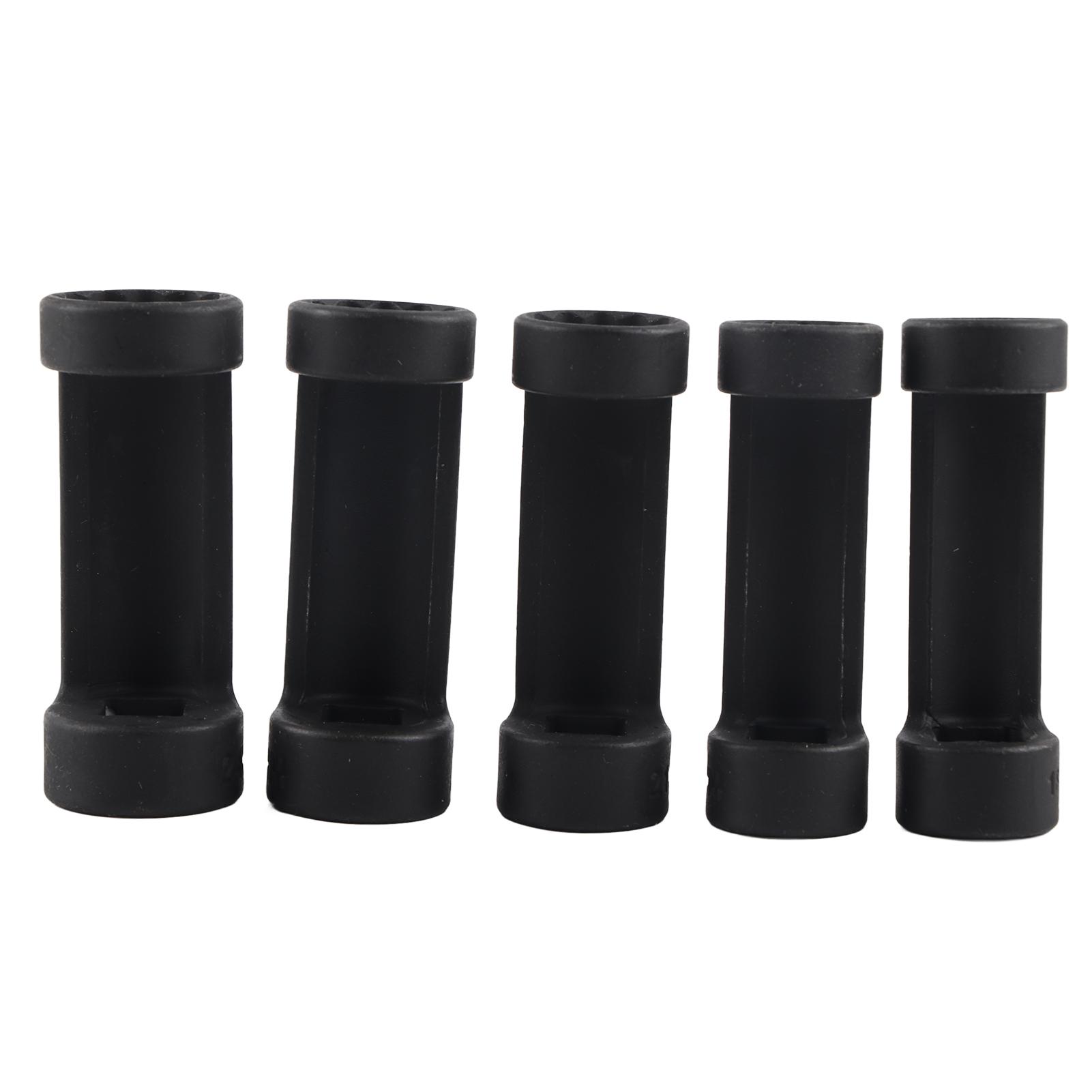 

5pcs 12 Point 12 Drive Strut Nut Socket 18mm 19mm 21mm 22mm 24mm for Hex Wrench 6496