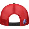 New Era Cap GOLFER Snapback New York Mets THE 7 LINE MLB HOME RUN APPLE COLLECTION MESH SNAPBACK CAP SCARLET NEW YORK METS Hat [Used]