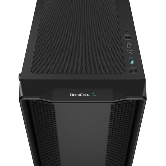 PC-Gehäuse - DEEPCOOL - CC560 ARGB V2 (Noir) - Midi-Tower - ATX-Format - Optimierte Luftzirkulation