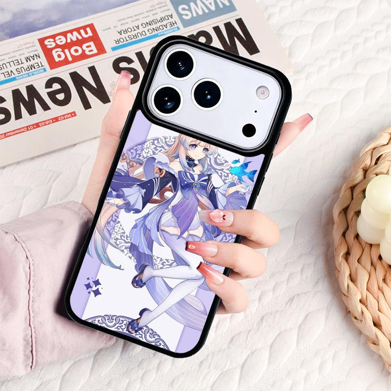 Genshin Impact Sangonomiya Kokomi Phone Case For IPhone 17 16e 15 14 13 12 11 Pro Max Air Mini Soft Protective Cover