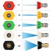With 5 Quick Nozzles Water Spray Lance Powerful For Karcher K Series Extension Wand Nozzle Car Washer Metal Jet Roof Cleaner