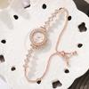 Luxury Women's Watches Simple Quartz Wristwatches Small Dial Watches Bracelet Ladies Watch Gift Clock