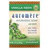 Auromere Ayurvedic Vanilla-Neem Soap Bar 78g (2.75oz)