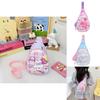 Kuromi Kids Cartoon Chest Bag With Polyester Material For Daily School Use
