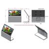 L-Shaped Touch All-in-One Interactive Floor-Standing Display Screen Terminal