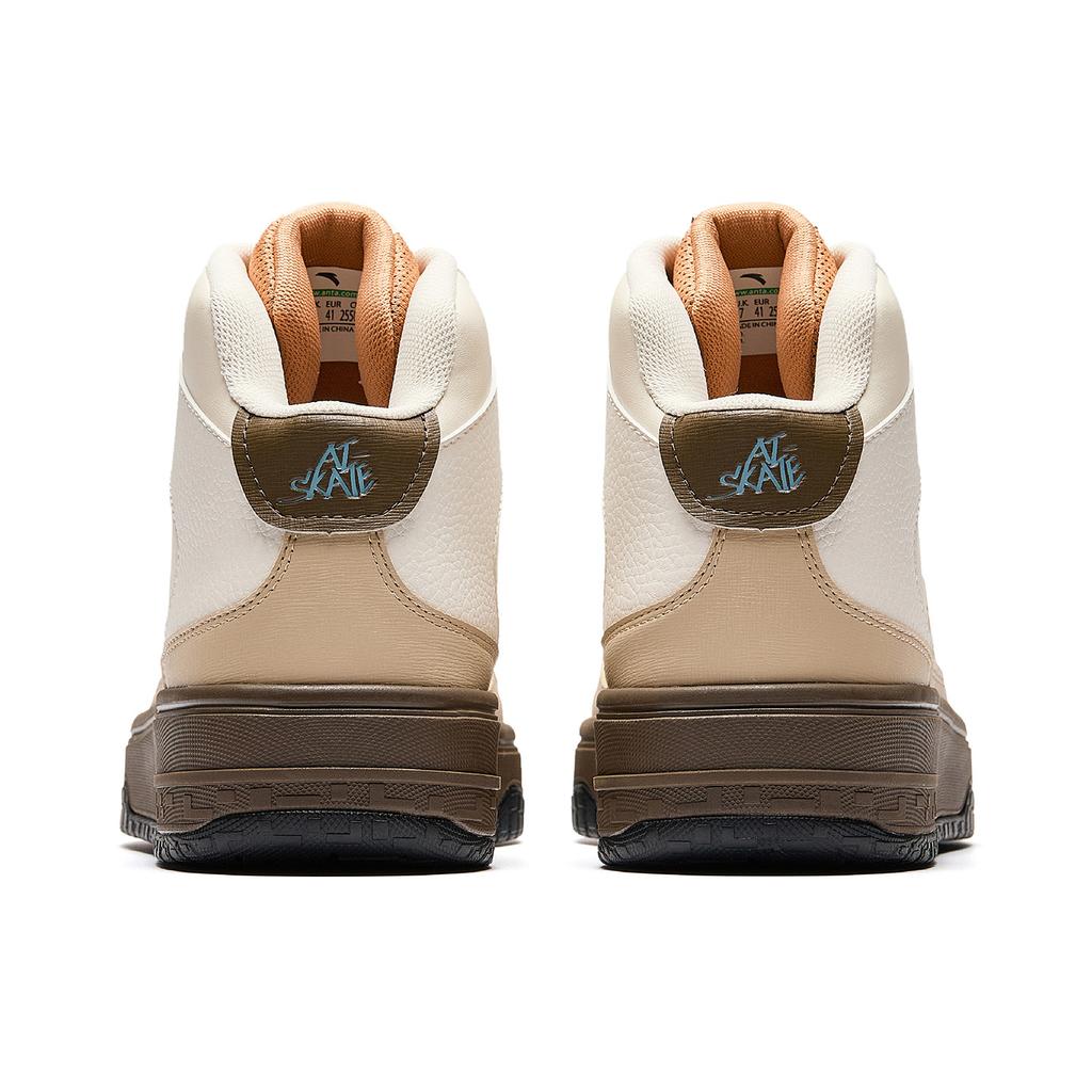 Anta Street Warrior 3 Synthetic Leather Non-Slip Wear-Resistant Casual High-Top Skate Shoes Men sneaker 912548087-3