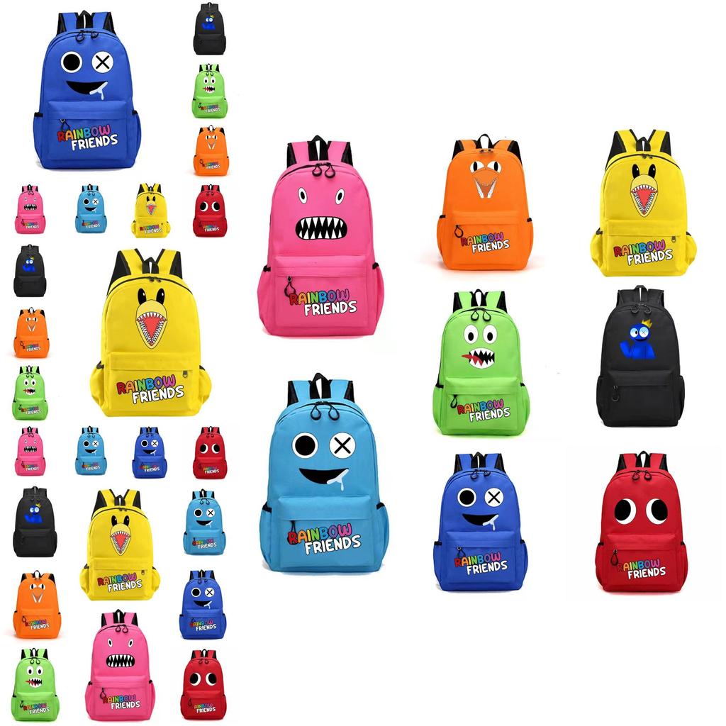 Regenbogenfreunde Original Design Leinwandrucksack Für Kinder Mittlere Größe 20-35l Fassungsvermögen